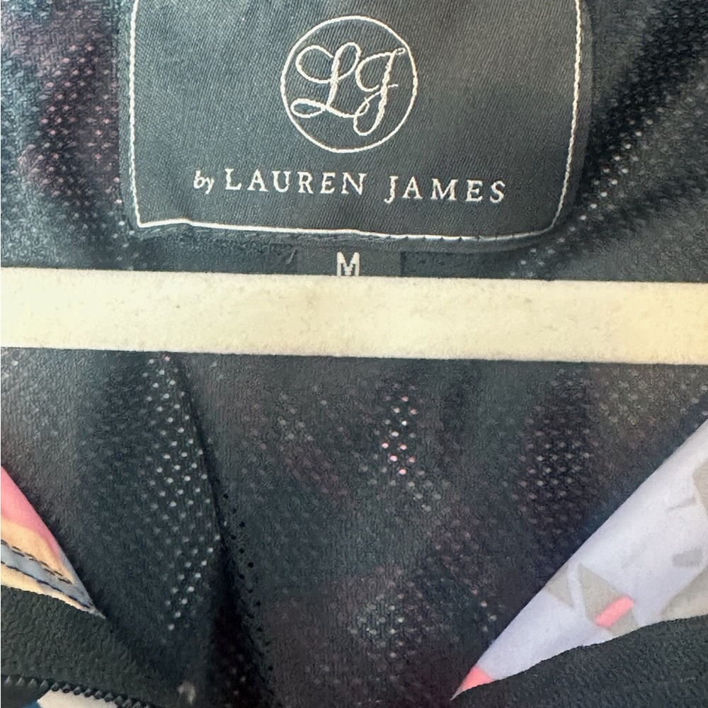 Lauren James Colorful Patterned Pullover Jacket W… - image 3